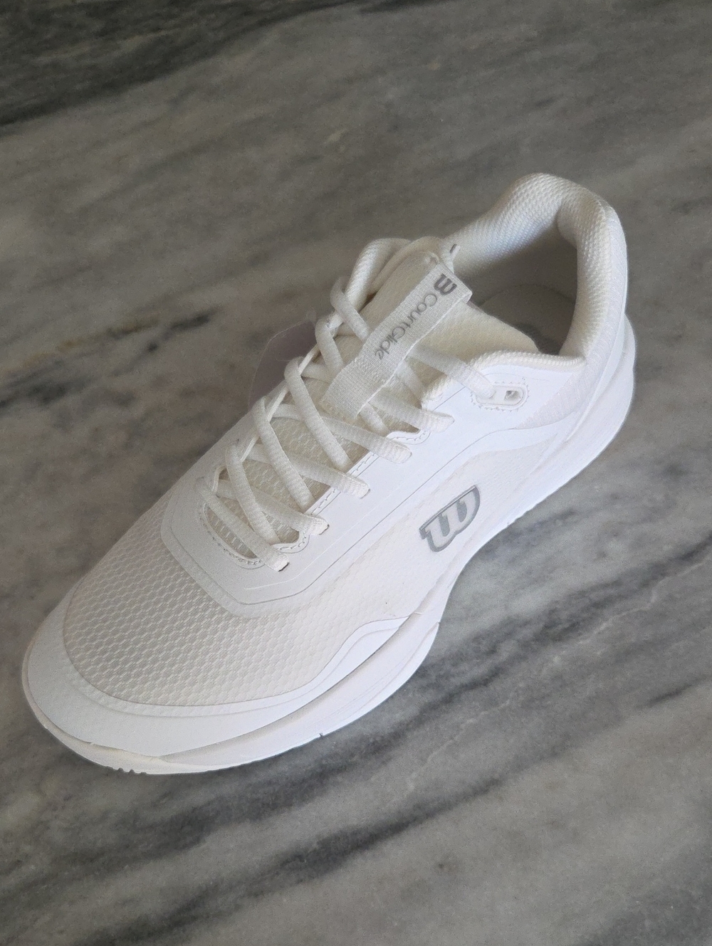 Wilson Courtglide Women's  All-White Athletic Court Sneaker Tennis Shoe Size11